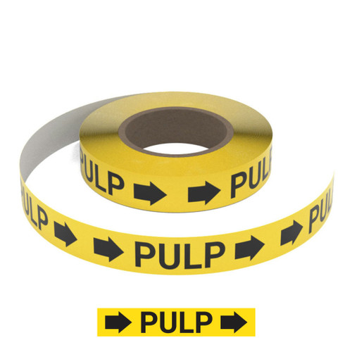 Pulp (Yellow) - Pipe Marking Roll