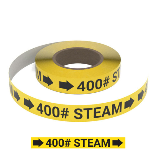 400# Steam - Pipe Marking Roll