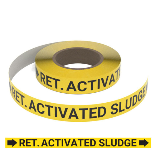 Ret. Activated Sludge - Pipe Marking Roll