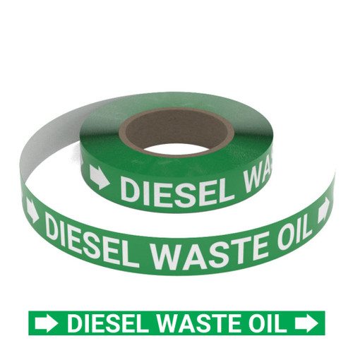 Diesel Waste Oil - Pipe Marking Roll