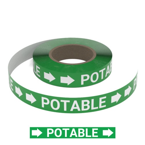 Potable - Pipe Marking Roll