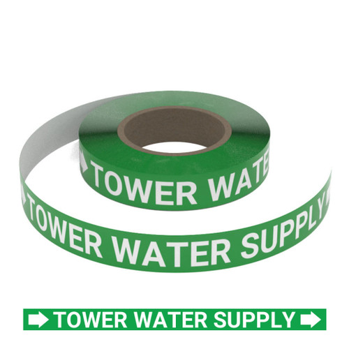 Tower Water Supply - Pipe Marking Roll