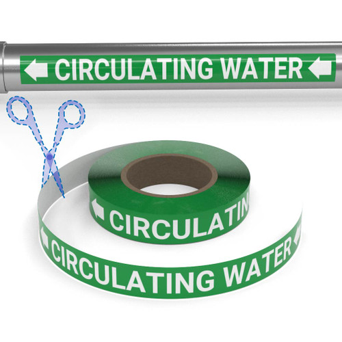 Circulating Water - Smart Stripe Inline Pipe Marking Roll | Creative ...