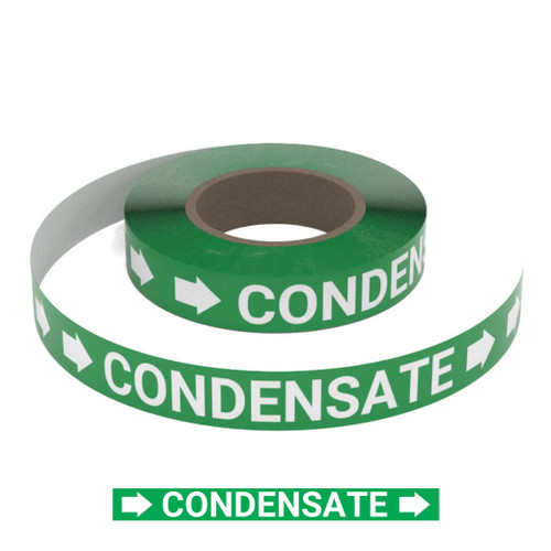 Condensate (Green) - Pipe Marking Roll
