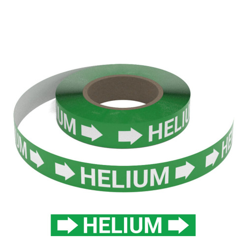 Helium (Green) - Pipe Marking Roll