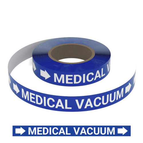 Medical Vacuum - Pipe Marking Roll