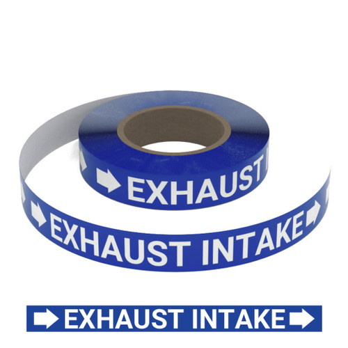Exhaust Intake - Pipe Marking Roll