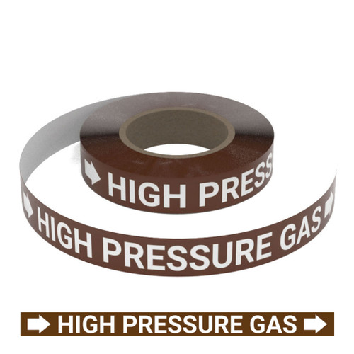 High Pressure Gas - Pipe Marking Roll