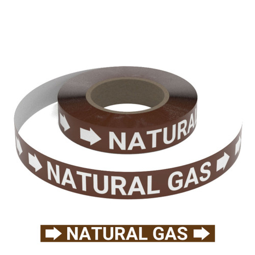 Natural Gas - Pipe Marking Roll