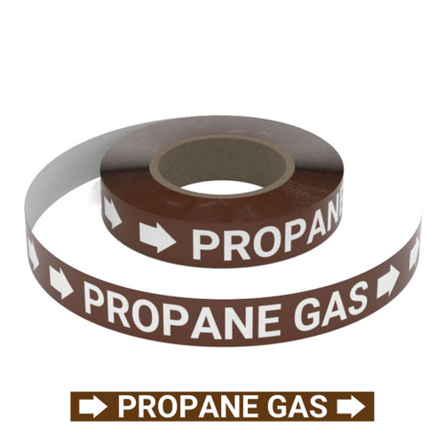 Propane Gas - Pipe Marking Roll