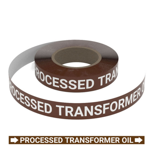 Processed Transformer Oil - Pipe Marking Roll