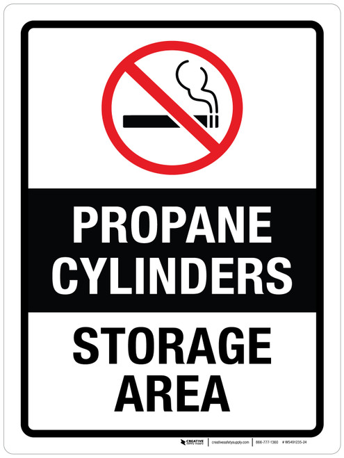 Propylene Emergency Shut Off Landscape - Wall Sign