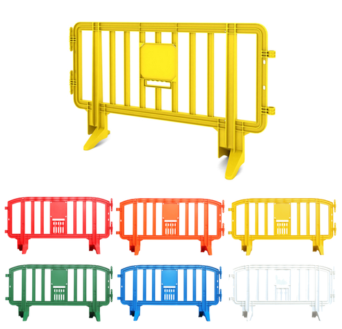 MOVIT 6.5 Foot Heavy Duty Plastic Barricades