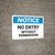 Notice: No Entry Without Permission - Wall Sign