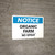 Notice: Organic Farm No Spray - Wall Sign