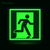 PERMALIGHT® Glow: Egress Aluminum Emergency Exit Signs