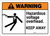 Warning: Hazardous Voltage Overhead Keep Away with Graphic Landscape ANSI - Wall Sign