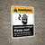 Warning: Hazardous Voltage Keep Out Electrical Equipment with Graphic Portrait ANSI - Wall Sign