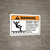 Warning: Lockout Tagout Do Not Service with Graphic Landscape ANSI - Wall Sign