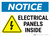 Notice: Electrical Panels Inside - Wall Sign
