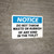 Notice: No Waste Or Rubbish Toilet Landscape - Wall Sign
