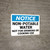 Notice: Non Potable Water Drinking Cooking Landscape - Wall Sign