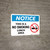 Notice: This Is A No Smoking Lunch Area No Smoking Icon Landscape - Wall Sign