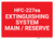 HFC 227ea Extinguishing System Main Reserve Landscape - Wall Sign