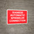 Siamese Automatic Sprinkler Connection Red Landscape - Wall Sign