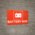 Battery Box with Icon Landscape - Wall Sign