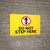 Do Not Step Here with Icon Landscape - Wall Sign