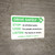 Drive Safely Forklift Safety with Icon Landscape - Wall Sign