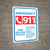 Emergency 911 Fire Rescue Police with Icon Portrait - Wall Sign