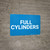 Full Cylinders Landscape - Wall Sign