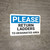 Please Return Ladders To Designated Area Landscape - Wall Sign