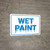Wet Paint Landscape - Wall Sign
