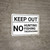 Keep Out No Hunting Fishing Or Trespassing Landscape - Wall Sign