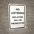 No Loitering Violators Will Be Prosecuted Portrait - Wall Sign