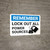 Remember: Lock Out All Sources Lockout Icon Landscape - Wall Sign