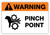 Warning - Pinch Point Label