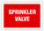 Sprinkler Valve Label