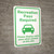 Recreation Pass Required with Icon Portrait - Wall Sign