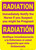 Radiation Notify Nurse if Pregnant Bilingual Spanish Portrait - Wall Sign