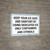 Keep Your Ice Safe and Sanitary Landscape - Wall Sign
