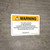 Warning: Prop 65 M-Dinitrobenzene - Wall Sign