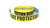 Foot Protection Required - Inline Printed Floor Marking Tape