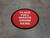 Full Waste Drum Floor Sign