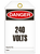 Danger 240 Volts Tags