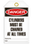Danger Cyclinder Chn Tags