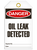 Danger Oil Leak Det Tags